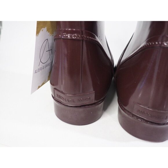 Michael Kors Purple Waterproof Ankle Rain Boots, Size 10 (US) - Picture 9 of 14